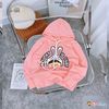 Áo Hoodie tai thỏ dễ thương cho bé gái AGB17203