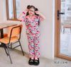 Bộ pijama cổ sen dễ thương cho bé gái BGB123647