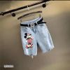 Quần jeans Mickey (KHÔNG KÈM NỊCH ) dễ thương cho bé gái QGB17305