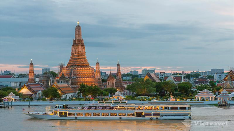 [Tour Thái Lan 5N4Đ] Bangkok - Pattaya (Khách sạn 4*, TẶNG BUFFET TẠI BAIYOKE SKY)