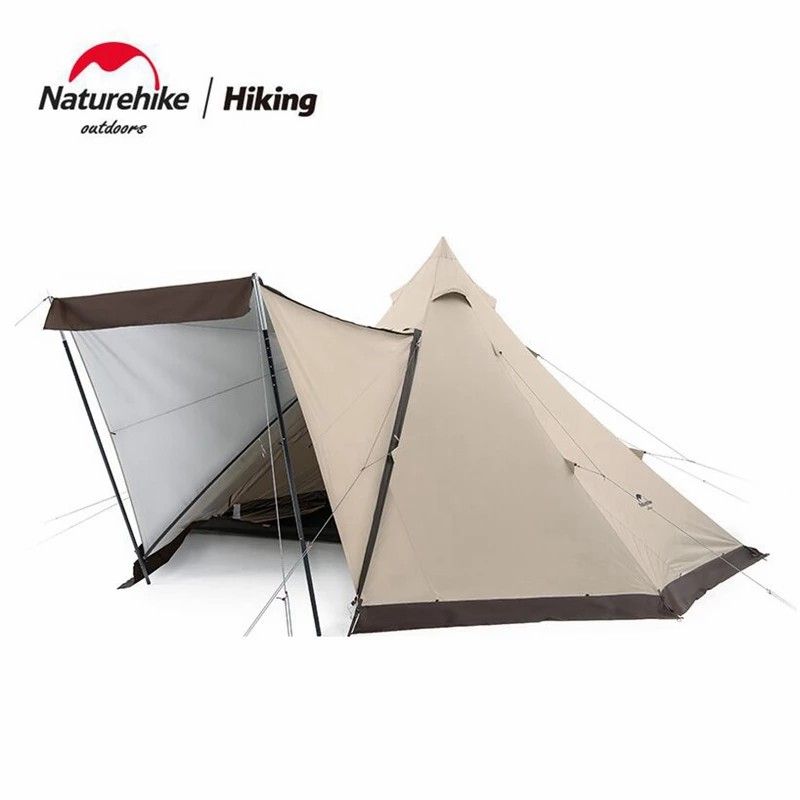 Lều Glamping 5-8 người bát giác kim tự tháp Naturehike Octagon Pyramid NH20ZP014