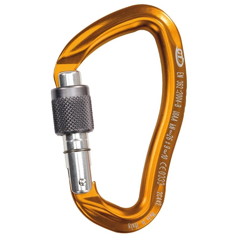 MÓC KHÓA CARABINER LEO NÚI CLIMBING TECHNOLOGY NIMBLE SG KHÓA XOAY (SCREWGATE) - 2C44202WFB