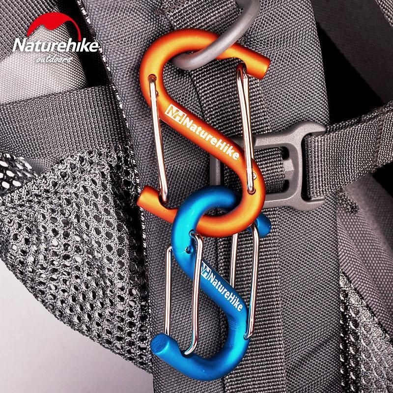 MÓC CARABINER CHỮ S NATUREHIKE 5cm NH15A003-H