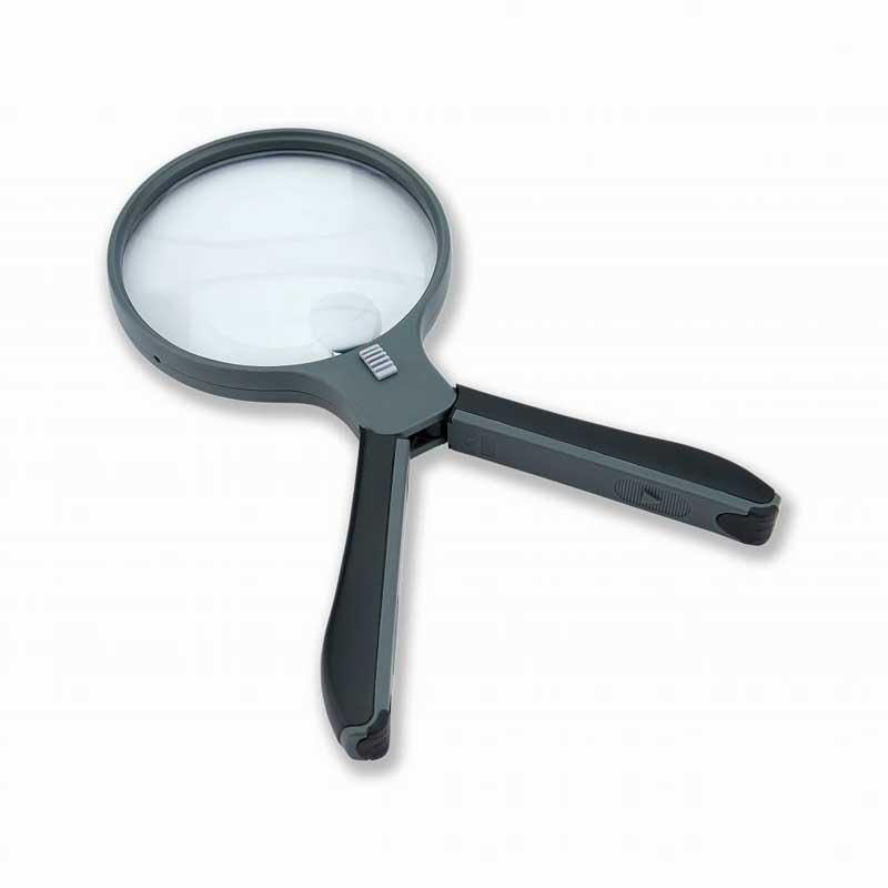 Kính lúp rãnh tay Carson Split Handle 2x Lighted Hands-Free Magnifier HF-11