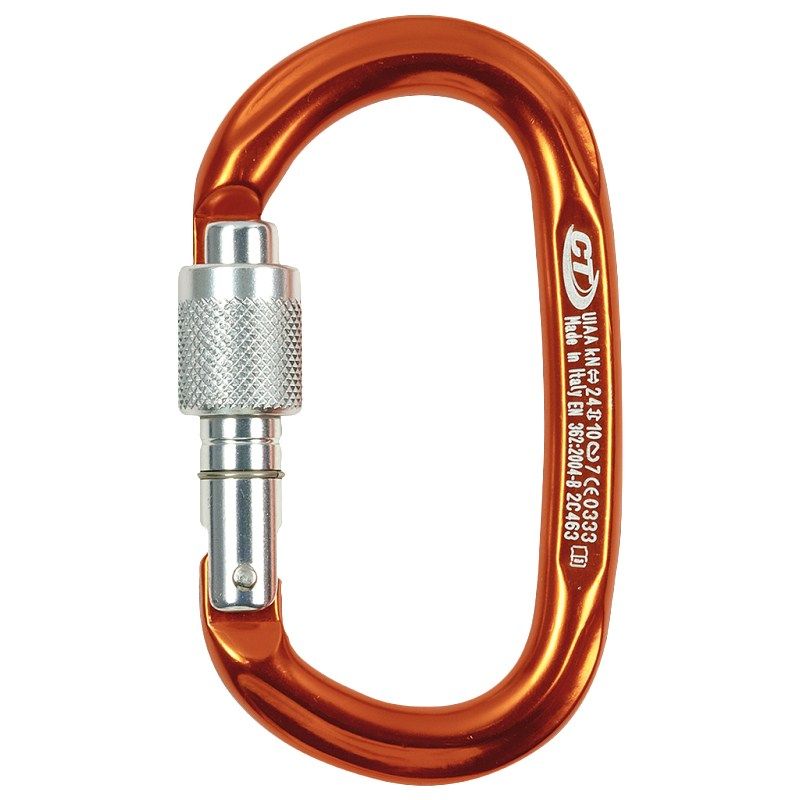 Móc Khóa Carabiner Tiện lợi Climbing Tech PILLAR SG Khóa Xoay (screwgate) 2C46300 WBC