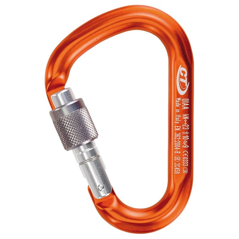 Móc Khóa Carabiner Climbing Tech SNAPPY SG Khóa Xoay (screwgate) - 2C45900 WBG