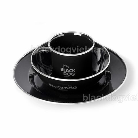 Bát đĩa tráng men dã ngoại Blackdog BD-YC004 / BD-YC005 / BD-YC006