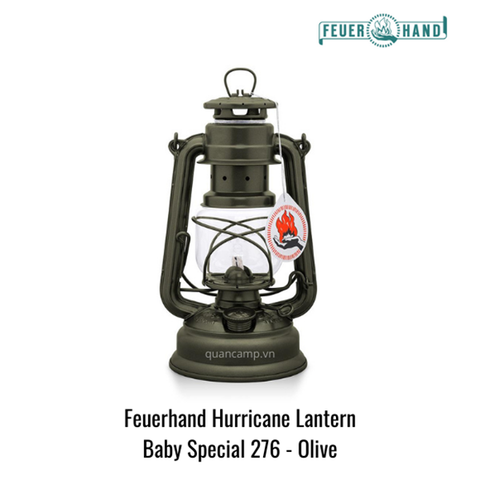 Đèn bão - Đèn dầu Feuerhands Hurricane Lantern Baby Special 276