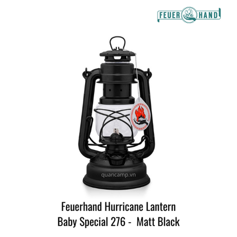 Đèn bão - Đèn dầu Feuerhands Hurricane Lantern Baby Special 276