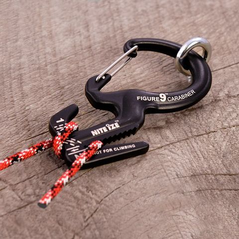 Móc Carabiner Dây Ràng Đồ Tự Khóa Rope Tightener 9 Size L