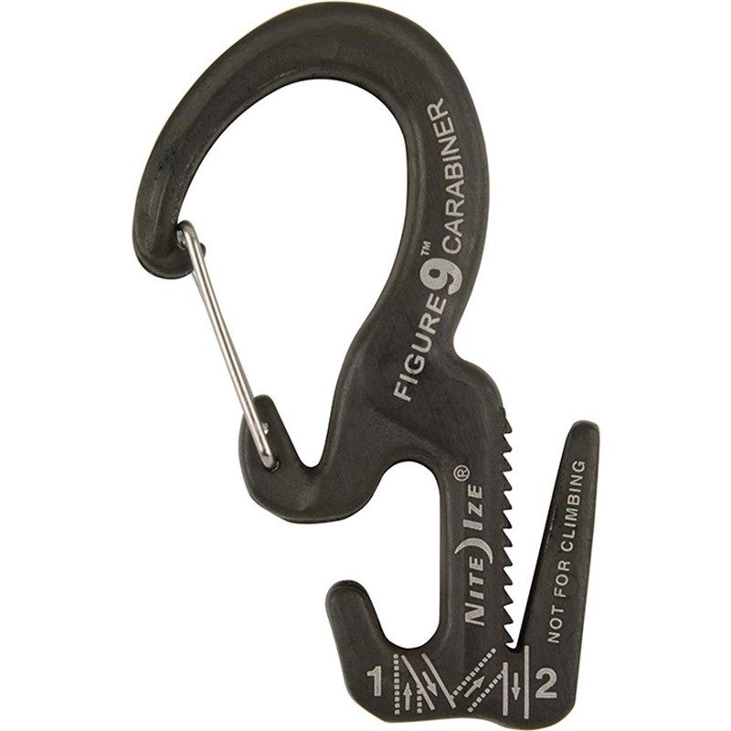 Móc Carabiner Dây Ràng Đồ Tự Khóa Rope Tightener 9 Size L