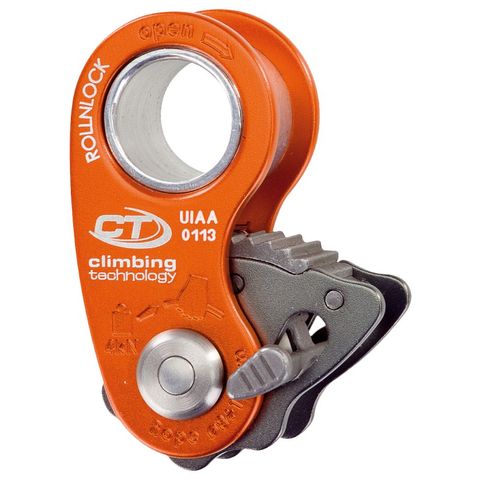 RÒNG RỌC CÓ KHÓA TỰ ĐỘNG CLIMBING TECHNOLOGY ROLLNLOCK PULLEY 4 CÁCH DÙNG - 2D652