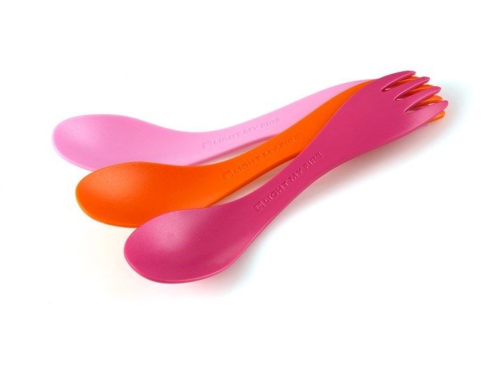 Muỗng nhựa dã ngoại Spork little 3-pack (cỡ nhỏ)