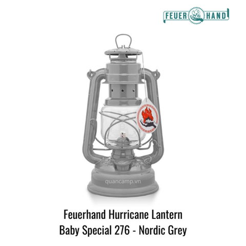Đèn bão - Đèn dầu Feuerhands Hurricane Lantern Baby Special 276