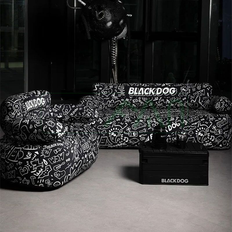 Ghế sofa bơm hơi xếp gọn dã ngoại Blackdog BD-CQ23001 (Kèm bơm)