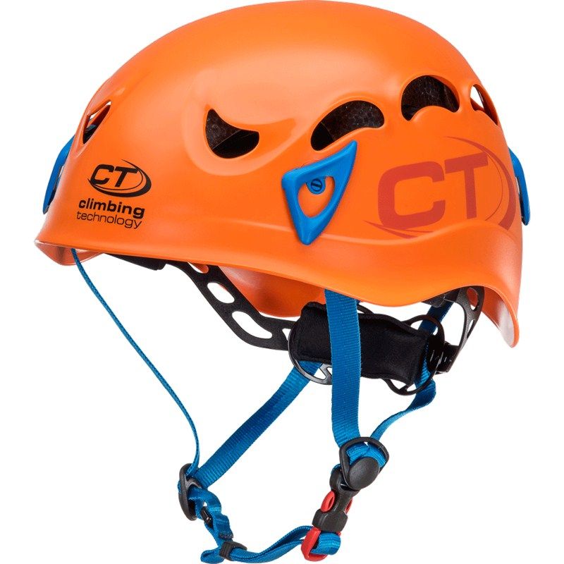 Nón Bảo hộ Leo Núi Climbing Tech GALAXY ORANGE/BLUE HELMET