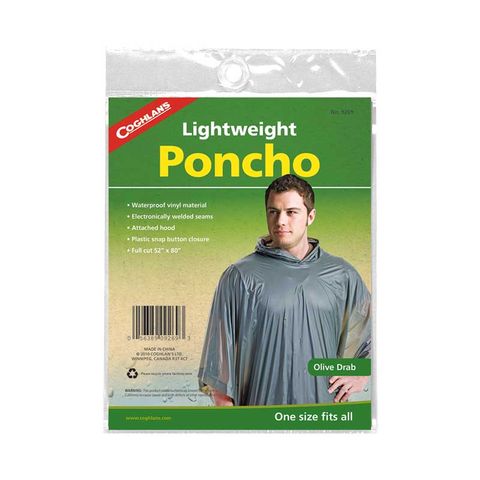 Áo mưa dã ngoại Coghlans Poncho 9269 9266