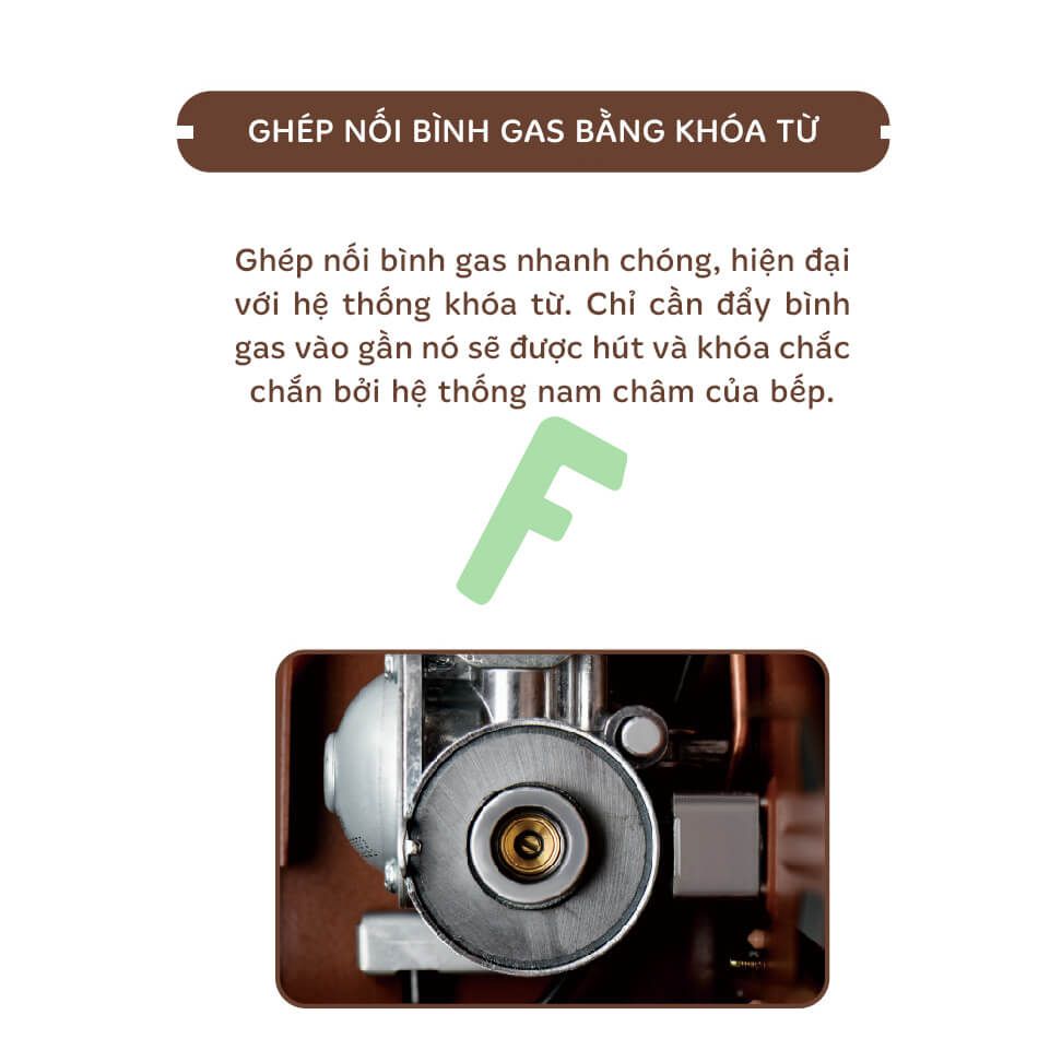 Bếp gas cắm trại mini Maxsun Latte