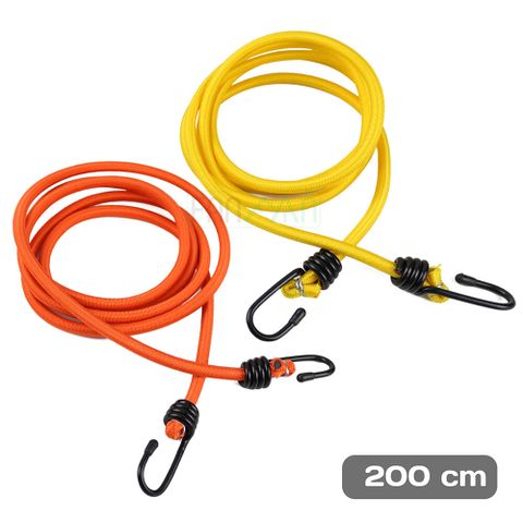 Bộ 2 dây thun ràng đồ móc thép 2m Daravin DRV009