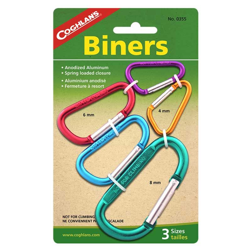 Bộ 5 móc Coghlans Multi-Pack Biners 0355