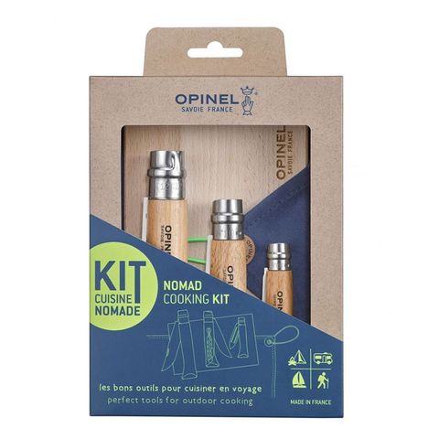 Bộ dao bếp cắm trại Opinel Nomad cooking kit - 2177