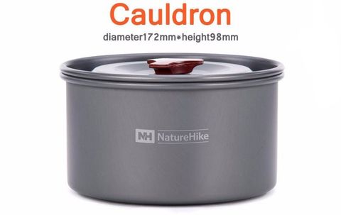 Bộ nồi dã ngoại 2-3 người Naturehike NH15T203-G