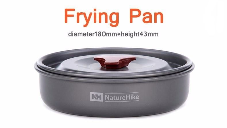 Bộ nồi dã ngoại 2-3 người Naturehike NH15T203-G