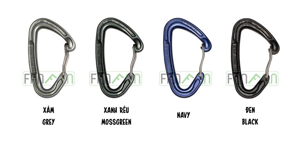 Carabiner nhôm ENO Deluxe 400lbs