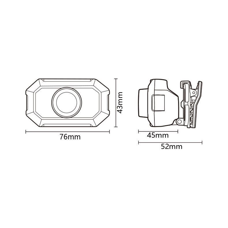 Đèn đeo trán Naturehike Starlight NH18T001-A