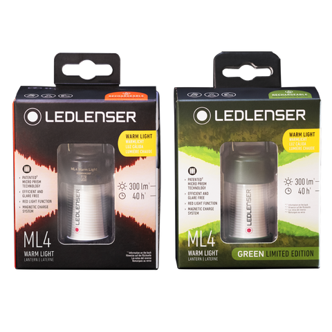 Đèn Pin Cắm Trại Ledlenser ML4 Warm