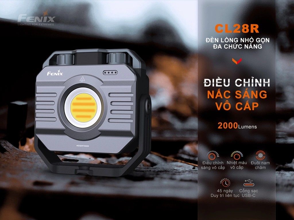 Đèn pin Fenix CL28R 2000 lumens