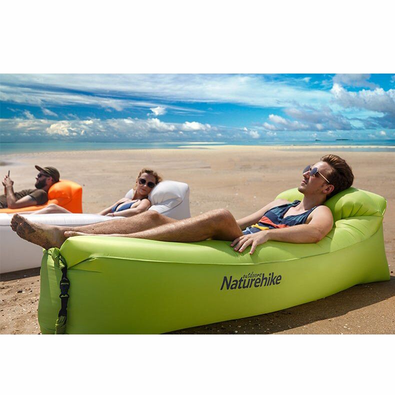 Ghế sofa bơm hơi dã ngoại có gối xếp gọn Naturehike NH20FCD06