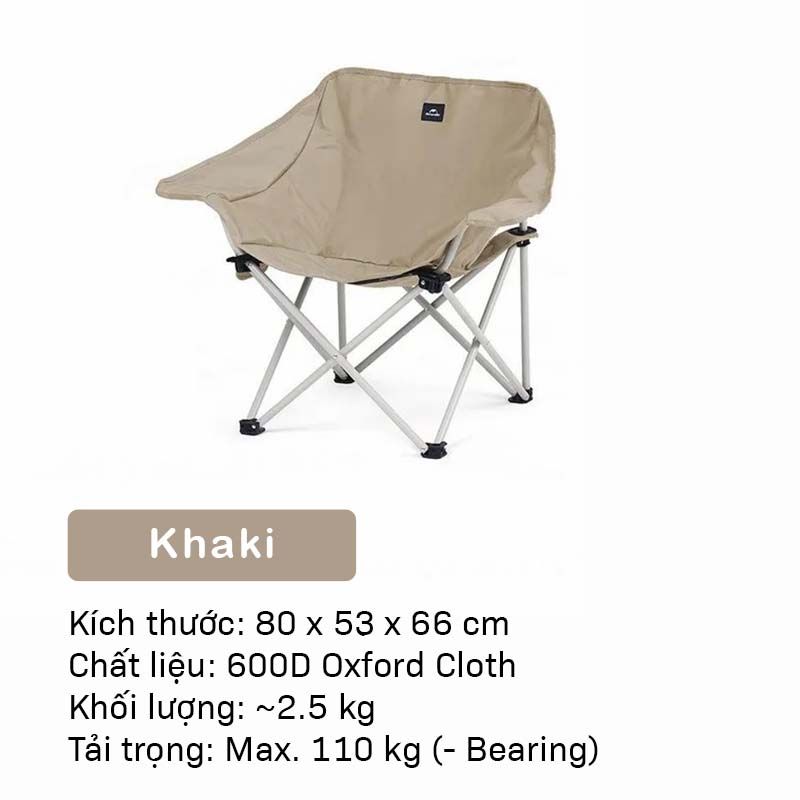 Ghế xếp camping tựa tay Naturehike CNH23JU13002