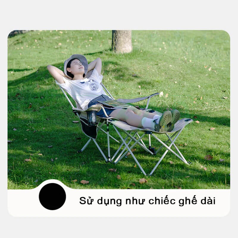 Ghế xếp thư giãn đa năng cắm trại Naturehike CNK2300JJ012