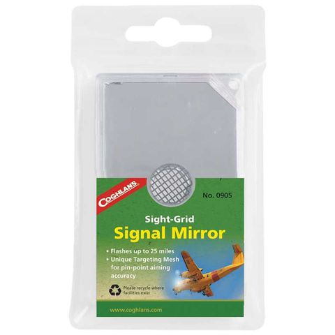 Gương tín hiệu sinh tồn Coghlans Sight Grid Signal Mirror 9902