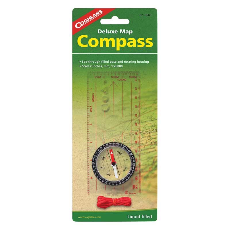 La bàn bản đồ Coghlans Deluxe Map Compass 9685