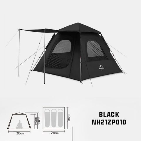 Lều tự bung glamping 3-4 người Naturehike Ango NH21ZP010