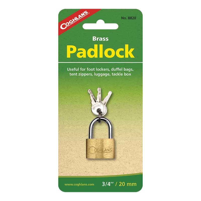 Ổ khoá đồng du lịch Coghlans Brass Padlock 20mm 8820