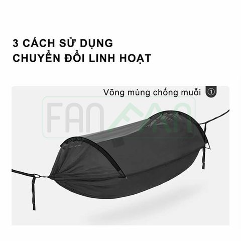 Võng mùng chống muỗi 3 trong 1 Naturehike CNH22HJ001