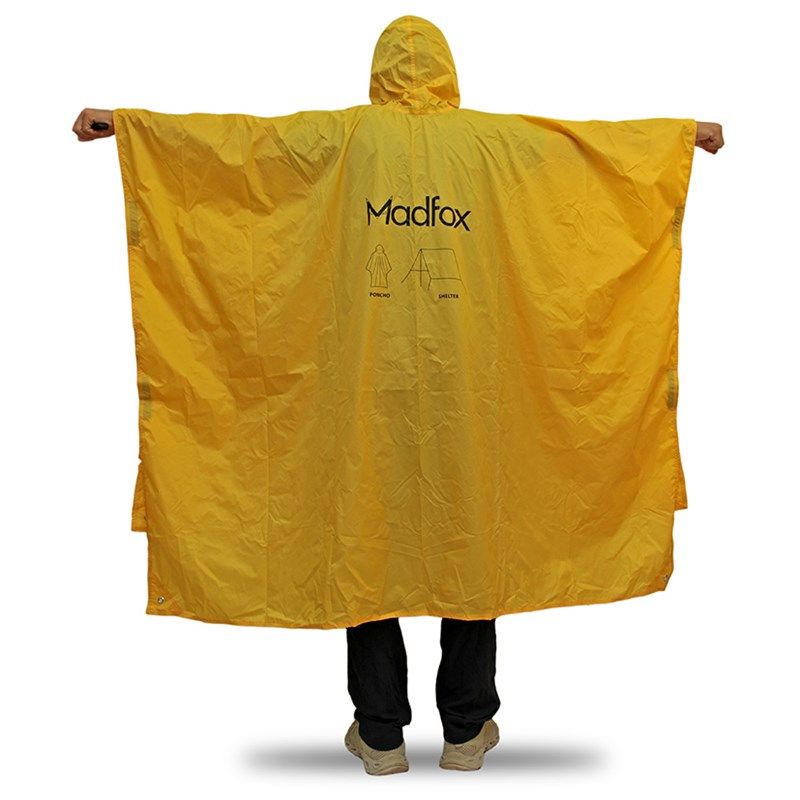 Áo mưa dã ngoại đa năng MADFOX HIKING PONCHO size M