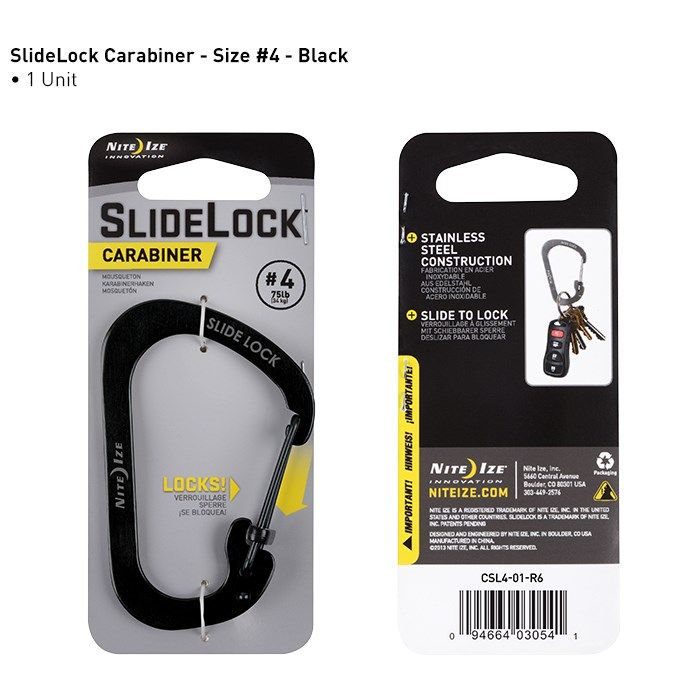 MÓC CARABINER CHỮ C NITE IZE SỐ 4