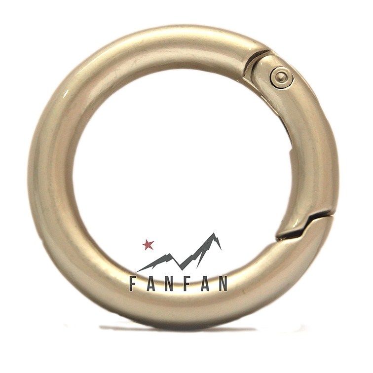 Móc kim loại hình tròn (O-Ring Carabiner)