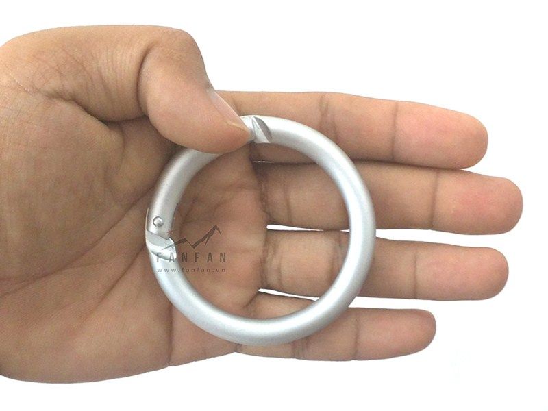 Móc nhôm du lịch O-RING 6CM