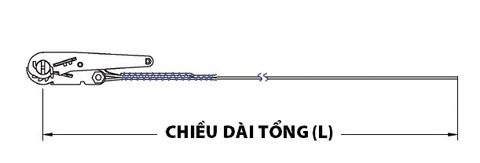 Đai ràng đồ khoá tăng đưa 25/1mm 400500