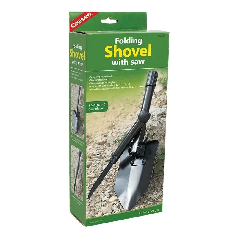 Xẻng cưa Xếp gọn dã ngoại Coghlans Folding Shovel with Saw 9725