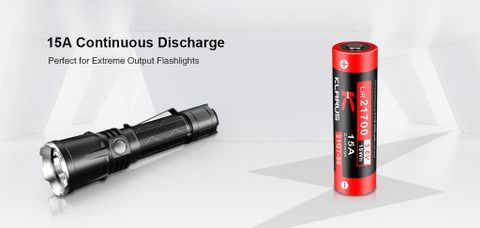 PIN SẠC KLARUS 21700 DUNG LƯỢNG 5000MAH