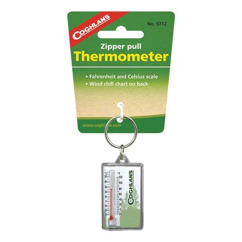 Móc khóa Nhiệt kế Coghlans Zipper Pull Thermometer 9712