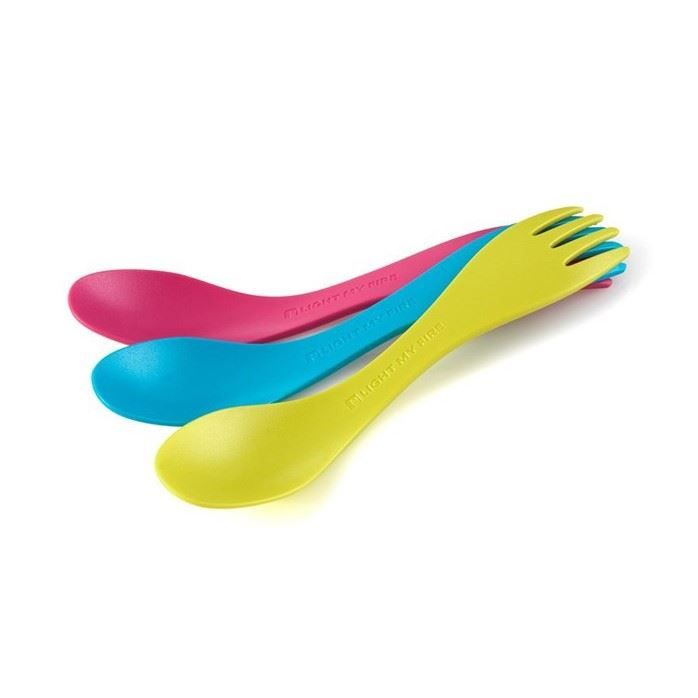 Muỗng nhựa dã ngoại Spork little 3-pack (cỡ nhỏ)