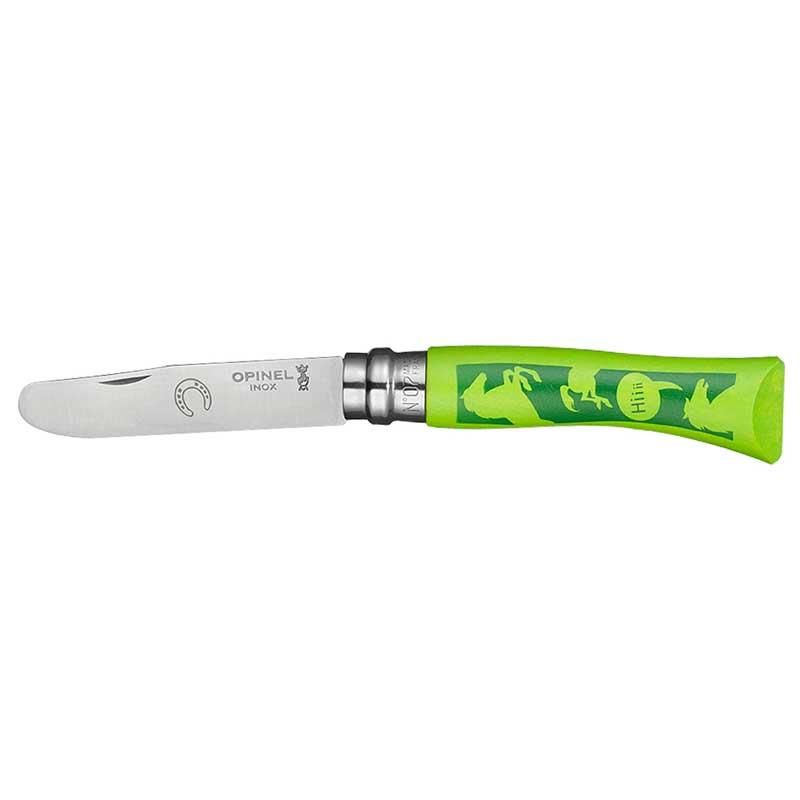 Dao xếp trẻ em đầu tròn Opinel No.7 Animopinel Child knife