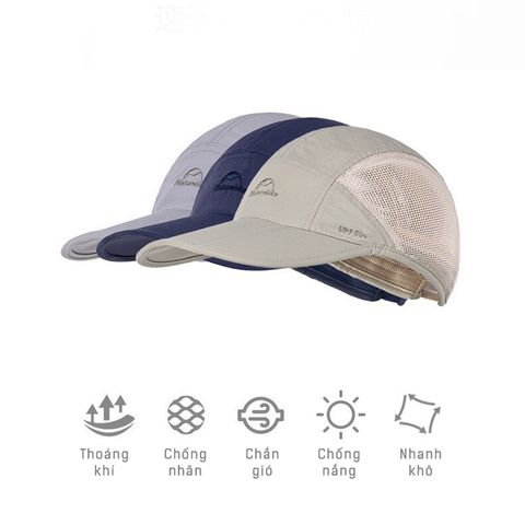 Nón kết lưỡi trai siêu nhẹ gấp gọn Naturehike NH18H009-T